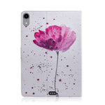 Custodia in pelle viola per iPad Pro 11" 2018 con slot carte