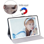 Custodia in pelle con supporto per iPad Mini 1-4 e 2019