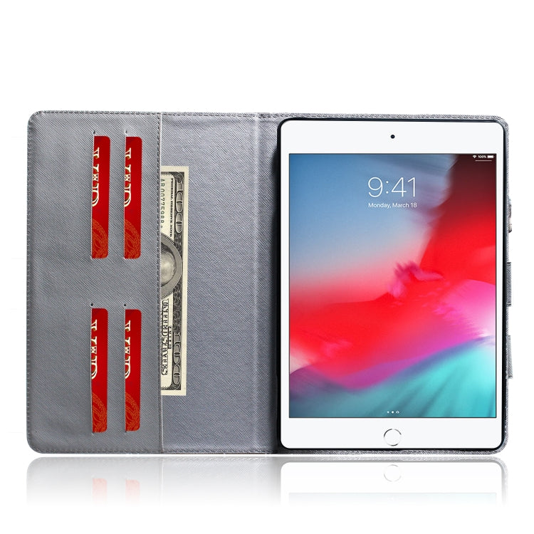 Custodia in pelle con supporto per iPad Mini 1-4 e 2019