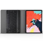 Tastiera Bluetooth staccabile con custodia in pelle per iPad Pro