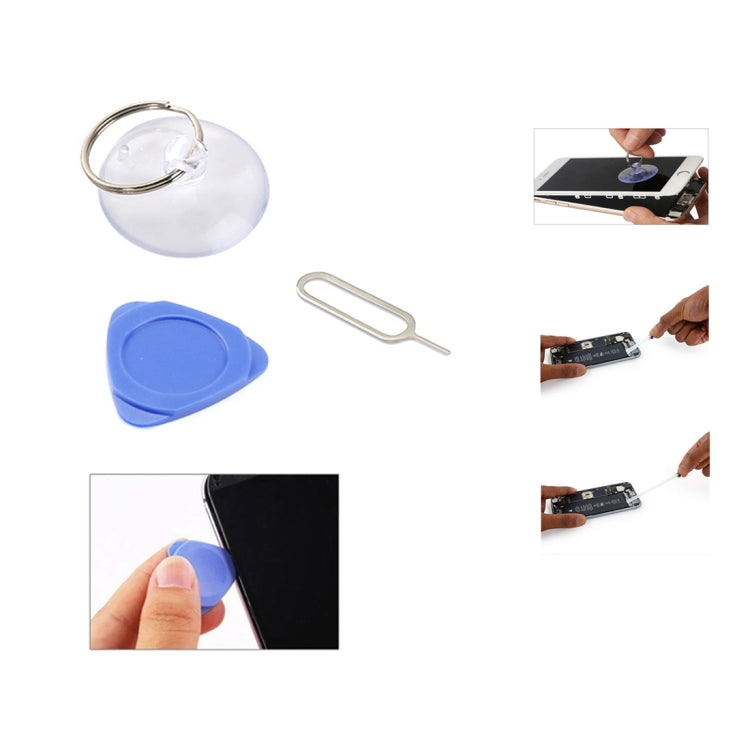 Set strumenti riparazione batteria 9 in 1 per iPhone SE 5s 5c 5