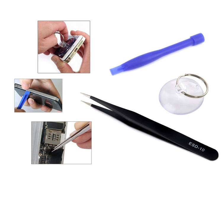 Set strumenti riparazione batteria 6 in 1 per iPhone SE 5s 5c 5