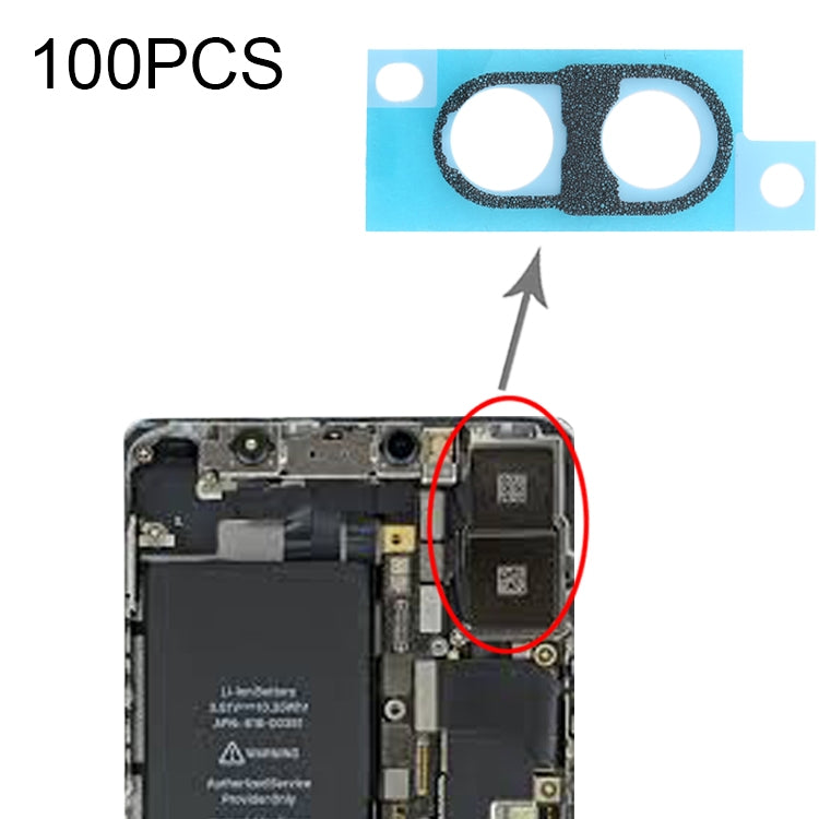 Cuscinetti in spugna per fotocamera posteriore iPhone X, 100 pezzi