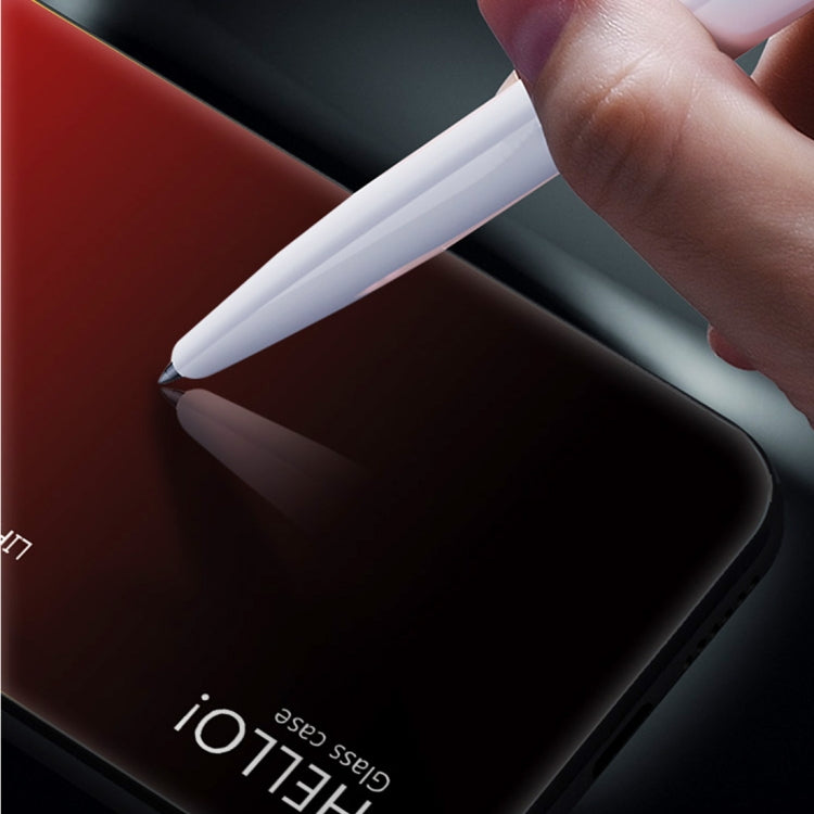 Custodia in vetro colorato per iPhone X e XS