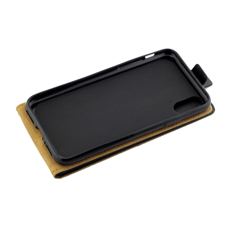 Custodia in pelle TPU per iPhone X e XS con slot carte