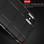 Custodia TPU antiurto per iPhone X