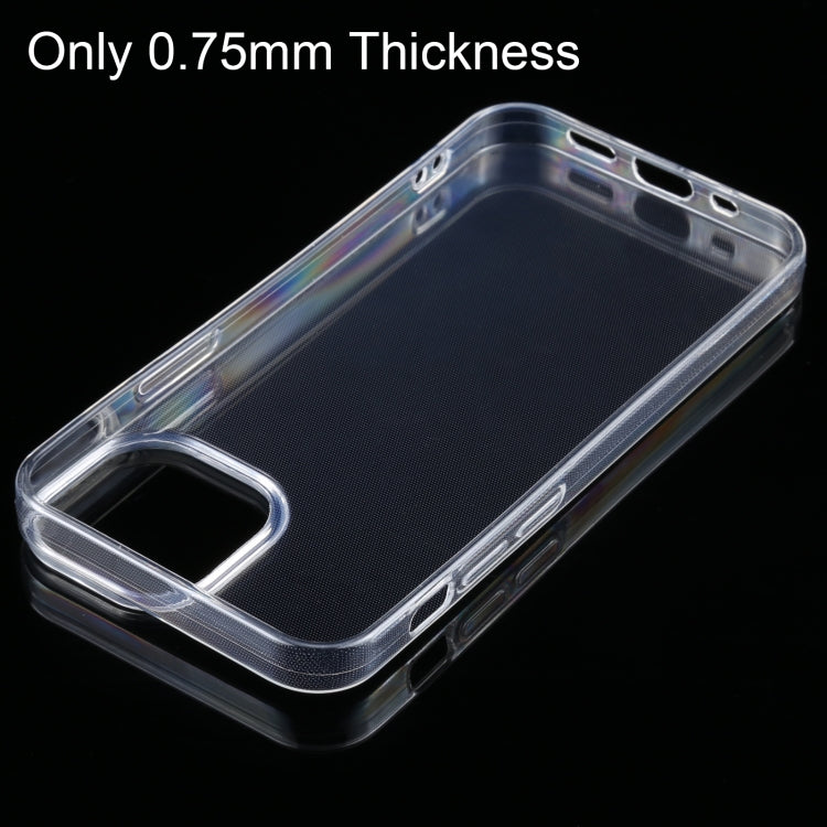 Custodia TPU trasparente ultrasottile per iPhone 13 mini