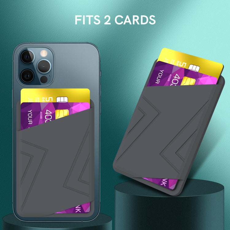 Custodia portafoglio in silicone per iPhone 12 e 13