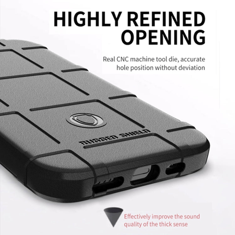 Custodia TPU Rugged Shield per iPhone 13