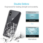 Pellicola protettiva in vetro temperato per iPhone XS Max