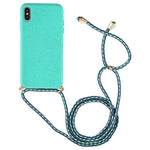 Custodia TPU Anticaduta per iPhone XS Max con Cordino