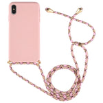 Custodia TPU Anticaduta per iPhone XS Max con Cordino