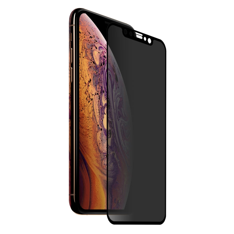 Pellicola vetro temperato privacy per iPhone XS Max