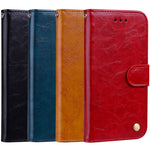 Custodia portafoglio in pelle per iPhone XR con slot carte