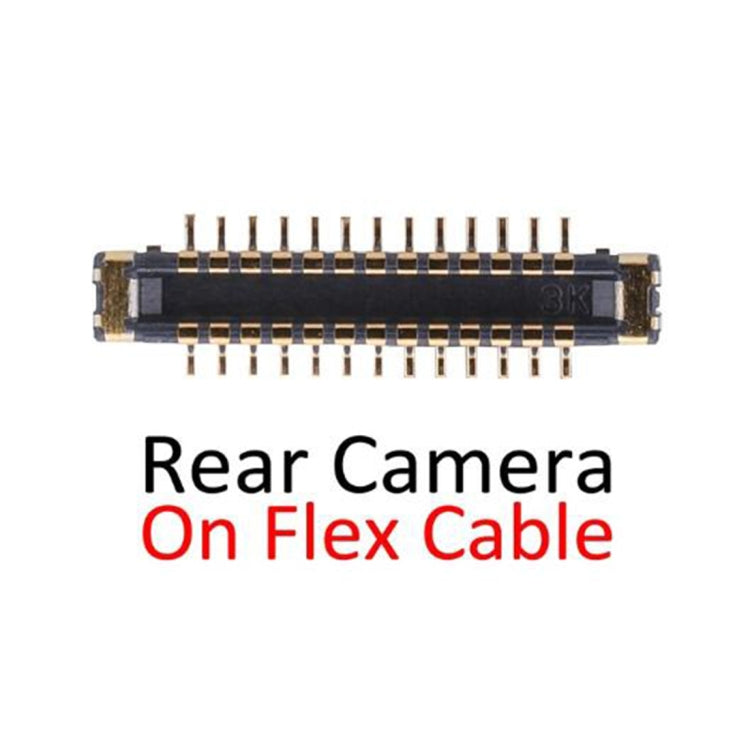 Connettore FPC per fotocamera posteriore iPhone XR - immagine 2
