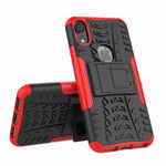 Custodia antiurto TPU e PC per iPhone XR con supporto