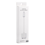 Adattatore audio 2 in 1 Lightning e jack 3.5mm per iPhone