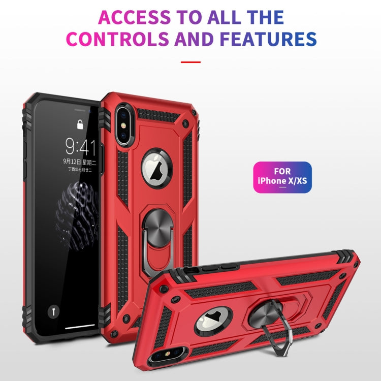 Custodia protettiva TPU e PC per iPhone X e XS