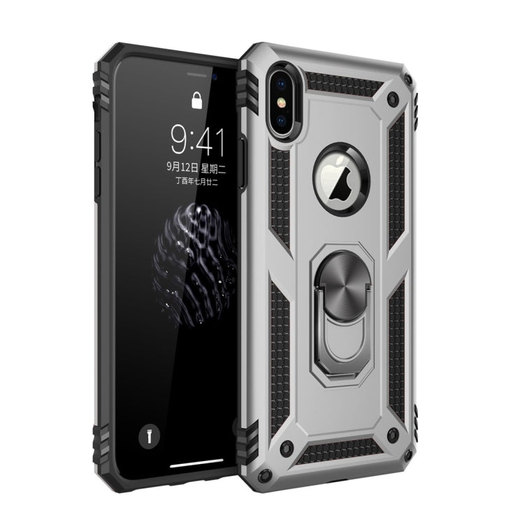 Custodia protettiva TPU e PC per iPhone X e XS