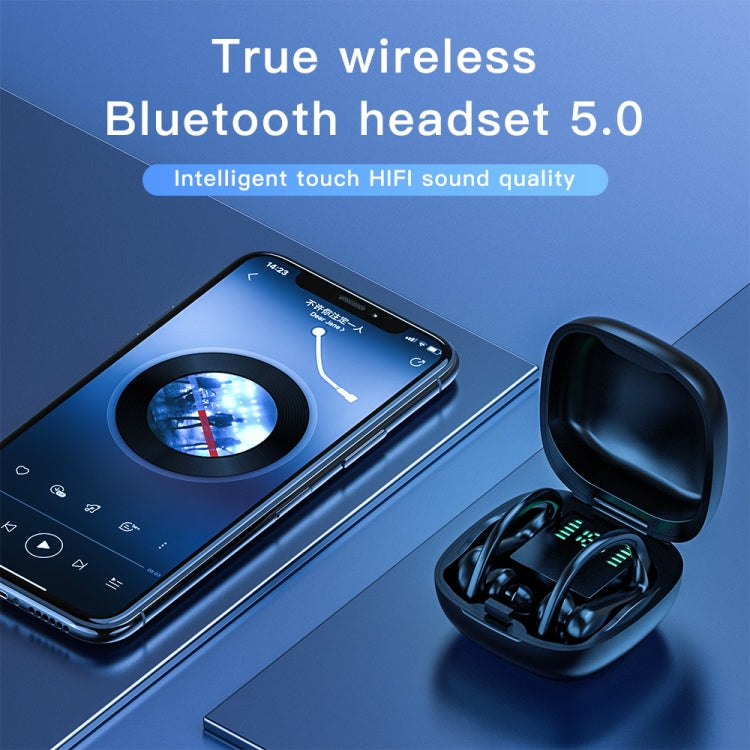 Auricolare Bluetooth MD03 con ricarica e display LED