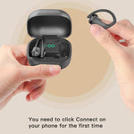 Auricolare Bluetooth MD03 con ricarica e display LED