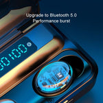 Auricolare Bluetooth F9-5C con riduzione rumore e display