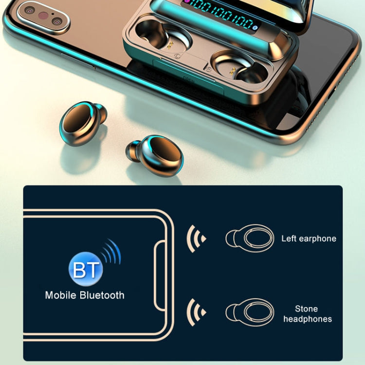 Auricolare Bluetooth F9-5C con riduzione rumore e display