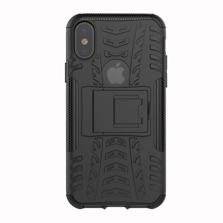 Custodia antiurto TPU e PC per iPhone X e XS