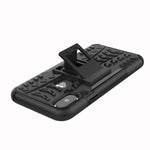 Custodia antiurto TPU e PC per iPhone X e XS