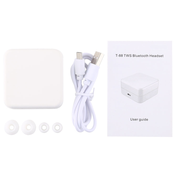 Auricolari stereo wireless T-88 TWS Bluetooth 5.0