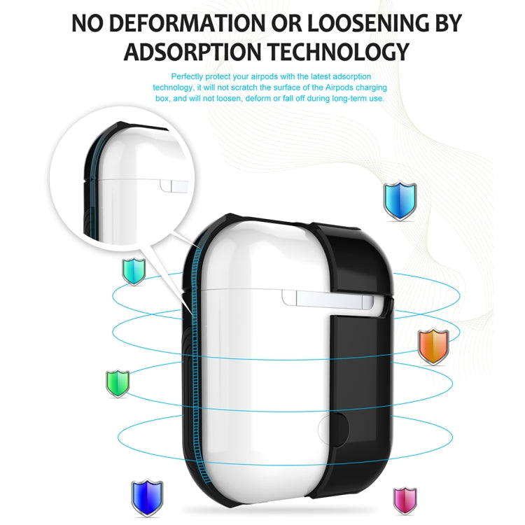 Custodia anti-smarrimento per auricolari Bluetooth per PC verniciata per Apple AirPods 1/2