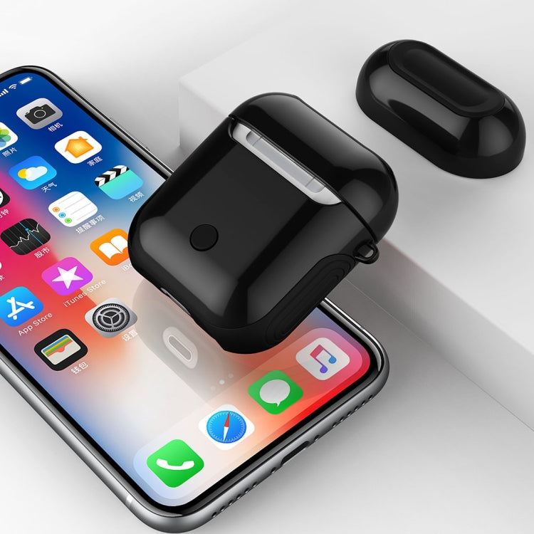 Custodia anti-smarrimento per auricolari Bluetooth per PC verniciata per Apple AirPods 1/2