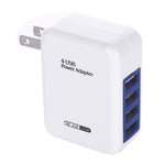 Caricatore da muro USB 4 porte 15,5W spina USA