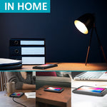 Caricabatterie wireless C3 ricarica rapida 9V QI