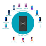 Caricabatterie wireless C3 ricarica rapida 9V QI