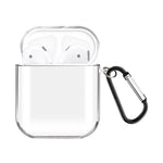Custodia protettiva TPU trasparente per AirPods 1 e 2