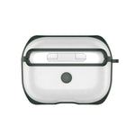 Custodia AirPods Pro trasparente in TPU con gancio