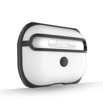 Custodia AirPods Pro trasparente in TPU con gancio