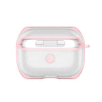 Custodia AirPods Pro trasparente in TPU con gancio