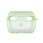 Custodia AirPods Pro trasparente in TPU con gancio