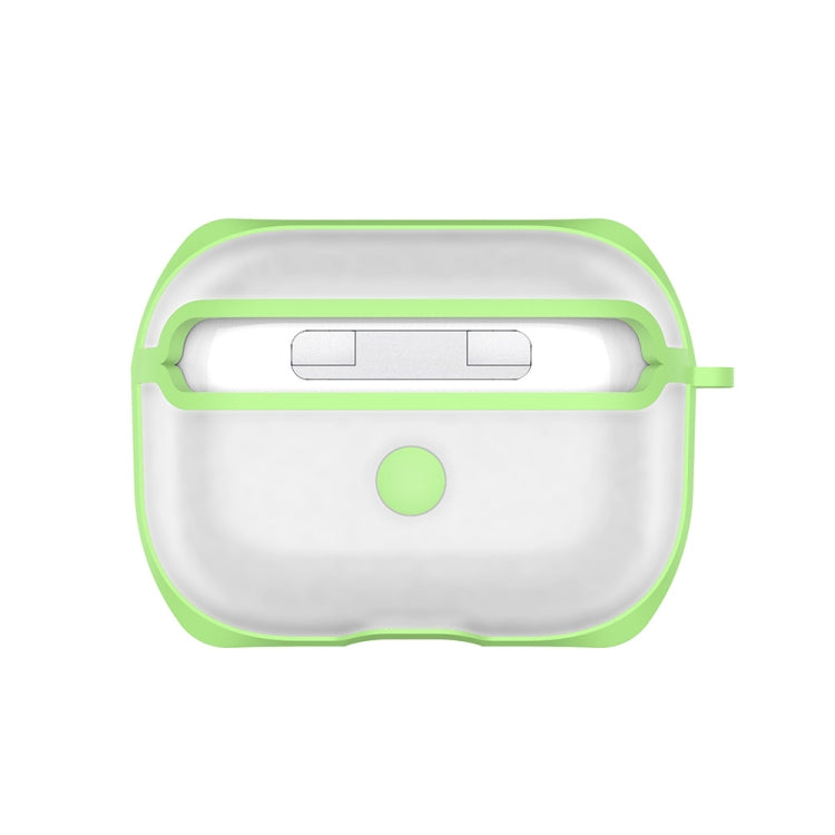 Custodia AirPods Pro trasparente in TPU con gancio