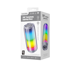 Altoparlante Bluetooth portatile grigio con luci LED RGB e audio surround KSC-611 6921042121659 F4705