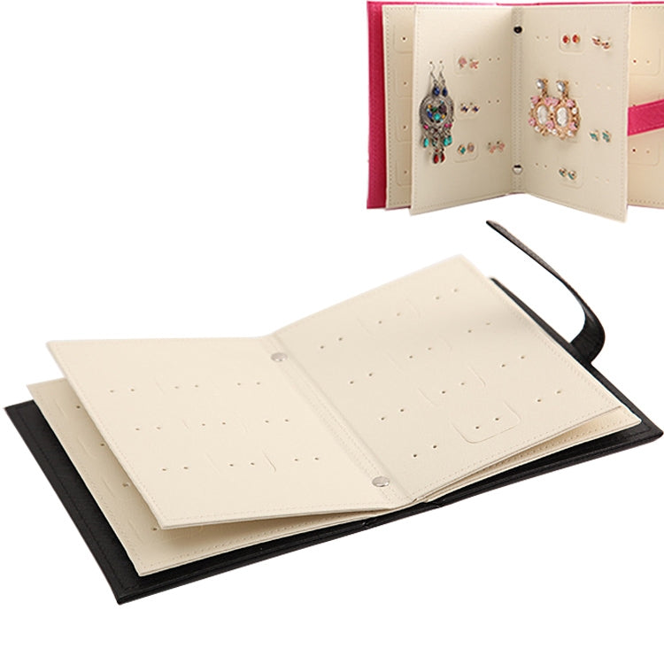 Scatola porta gioielli portatile con espositore orecchini