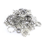 Set 25 pendenti corona in argento tibetano