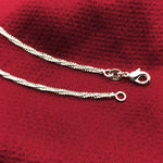 Cavigliera a stella placcata argento da donna