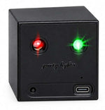 Mini proiettore natalizio rosso e verde ricaricabile USB-C