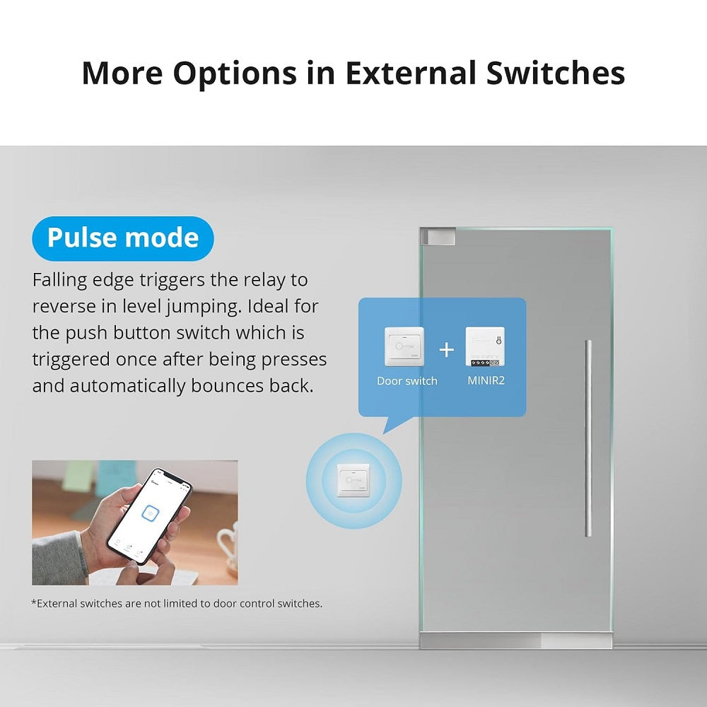 Interruttore WiFi smart Sonoff MINI R2 da incasso - immagine 7