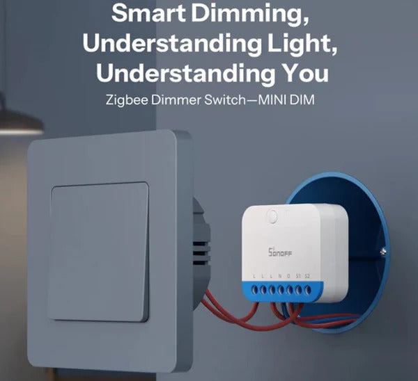 Dimmer smart Sonoff MINI-ZBDIM Zigbee 3.0 da incasso - immagine 4