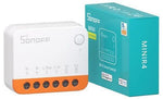 Interruttore smart wireless 2 vie WiFi 2.4G SONOFF MINIR4