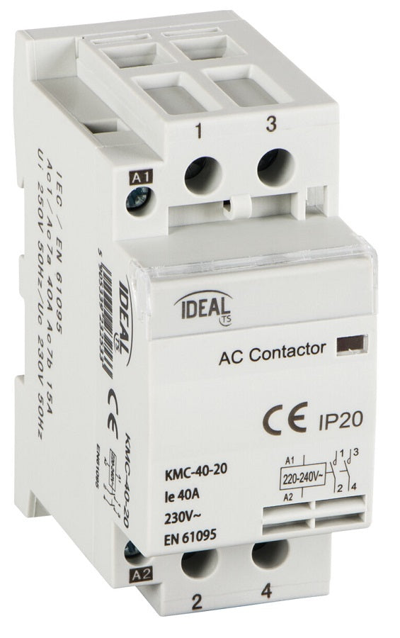 Contattore modulare 40A 230V AC 2NO 23253  5905339232533 KA1045